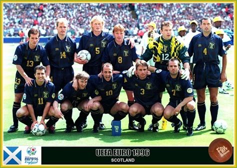 Fan Pictures 1996 Uefa European Football Championship Scotland Team