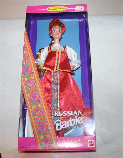 Barbie Russian Barbie Dolls Of The World Collection 1996 Mattel Nrfb