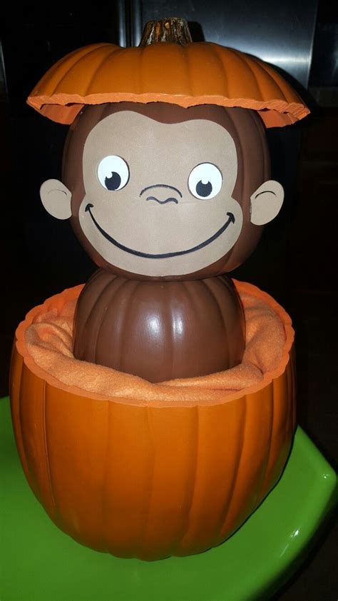 Curious George Entry 1 For Pumpkin Contest At Work Character