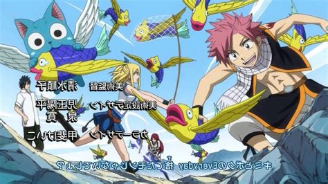 Fairy Tail Opening 2 Sow Sense Of Wonder Hd 1080p And Multi Subs