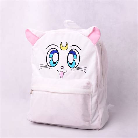 Stylish Sailor Moon Backpack With Luna Cat Design