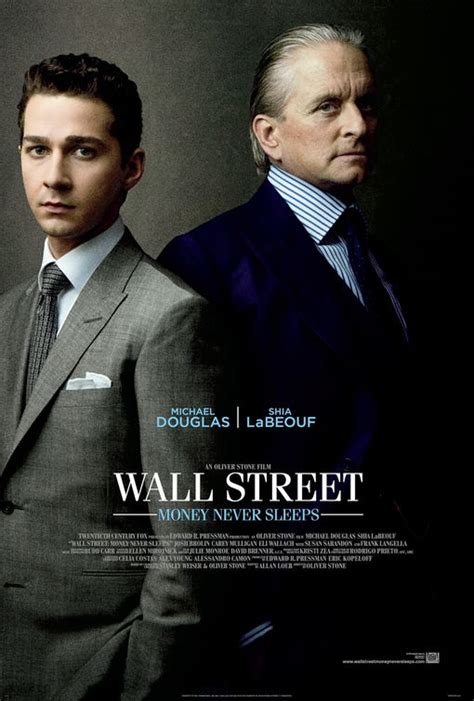 Money never sleeps purports to examine the same motive, and its consequences for a different generation, but the movie is oddly restrained and oliver stone attempts to recreate magic with his white collar crime drama wall street: Wall Street: Money Never Sleeps Movie Poster (#2 of 4 ...