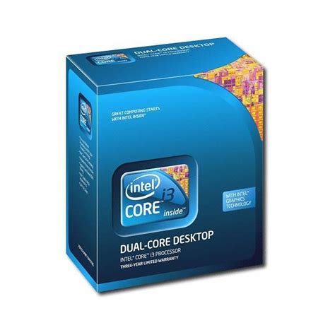 Intel Core I3 550 32ghz Dual Core Bx80616i3550 Processor For Sale