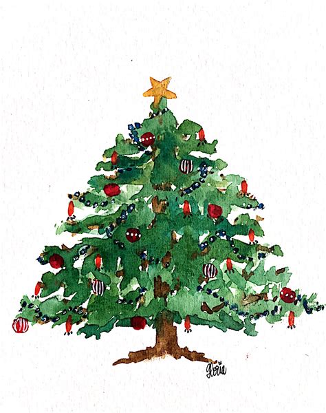 Christmas Christmastree December Illustration Illustrations