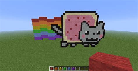 Awesome Pixel Art Minecraft Project