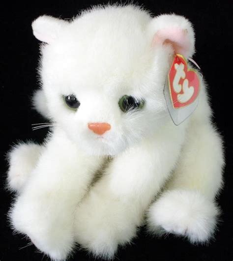 Ty Beanie Babies White Cat
