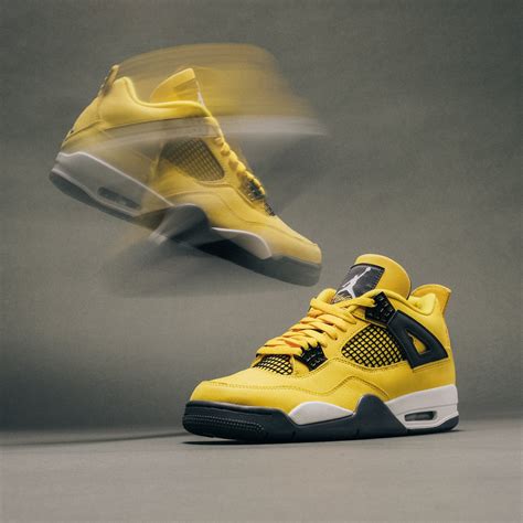 Nike Air Jordan 4 Retro Tour Yellow The Darkside Initiative