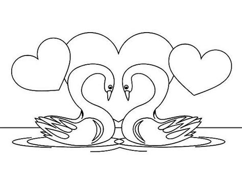 Swan Heart Drawing At Getdrawings Free Download