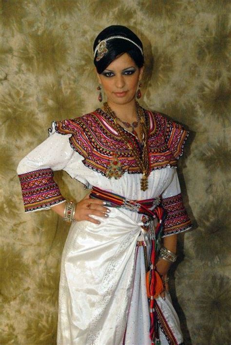 Algeria Kabyle Folk Dress Traditional Outfits Traditional Dresses