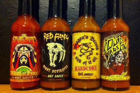 the 17 hottest heavy metal hot sauces the village voice