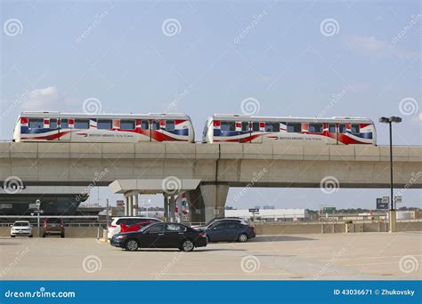 Jfk Airport Airtrain In New York Editorial Photo Image Of Directional