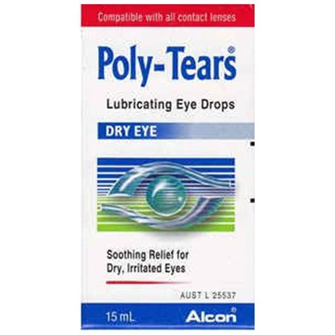 Thuốc Nhỏ Mắt Poly Tears Eye Drops 15ml Shopee Việt Nam