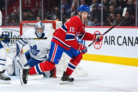 Montreal canadiens centre jesperi kotkaniemi keeps his eye on the puck in linesman travis toomey's hand during faceoff against the san jose sharks in montreal on oct. Montreal Canadiens: Jesperi Kotkaniemi Has Clear Path To ...