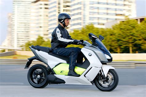 New Pics Of The Bmw C Evolution E Scooter Tech Details Surface