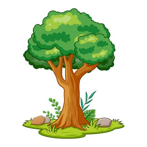 Tree Cartoon Vector Art Icons And Graphics For Free Download