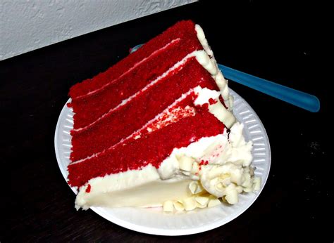 Filered Velvet Cake Slice Wikimedia Commons