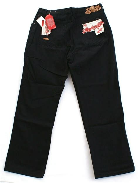 Akademiks Black J2 Big Apple 7 Pocket Denim Jeans Mens Nwt Pants