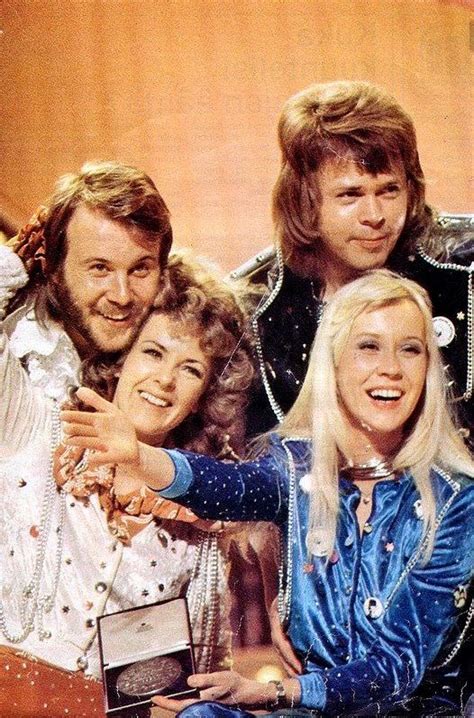 Anna aufwachsen schöne bilder meine liebe sänger. ABBA WINS EUROVISION SONG CONTEST 1974 WITH WATERLOO ...