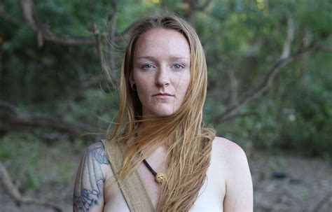 teen mom star maci bookout on naked and afraid