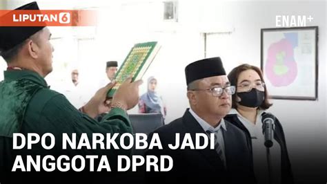 Cuma Di Indonesia DPO Narkoba Mukmin Mulyadi Dilantik Jadi Anggota