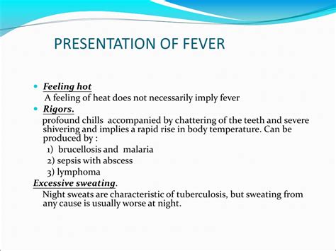 Ppt Approach To The Febrile Patient Powerpoint Presentation Free