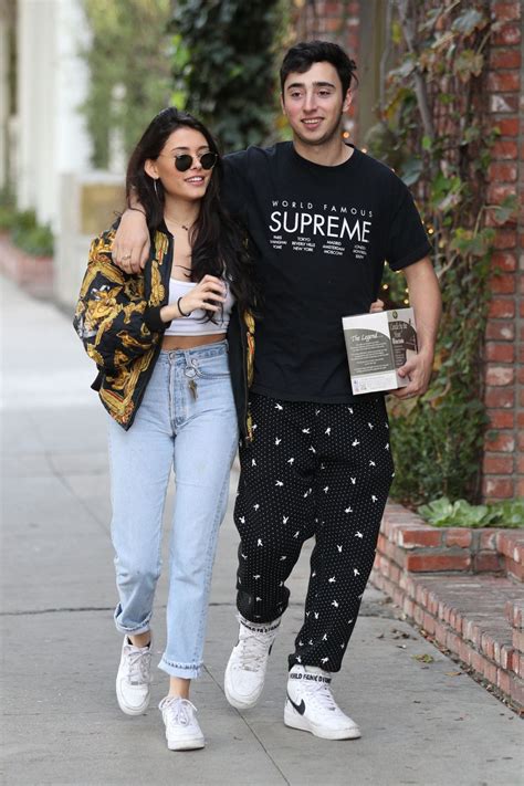 Madison Beer And Zack Bia Out Shopping In West Hollywood 12182017