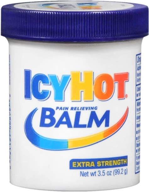 Icy Hot Balm Size 35z Icy Hot Extra Strength Balm Beauty