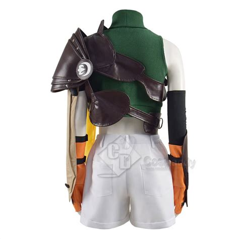Final Fantasy 7 Remake Costume Yuffie Cosplay Halloween Carnival Suit