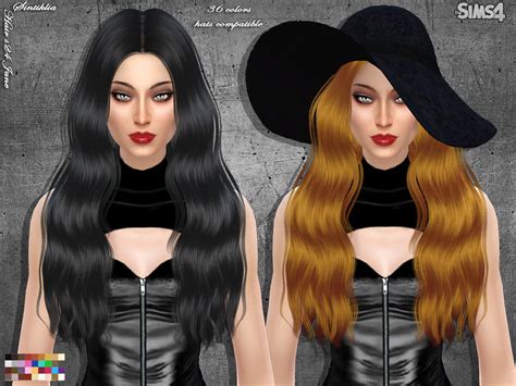 The Sims Resource Sintiklia Hair S24 Jane