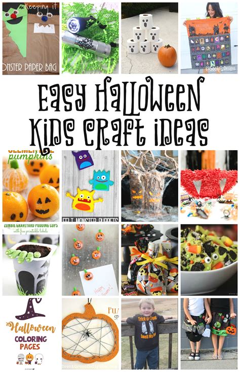 Easy Halloween Kid Craft Ideas Mmm 454 Block Party