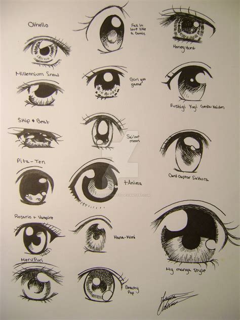 It's a great way to create without the burden of having to make something look real enough. Anime Eye Drawing at GetDrawings | Free download