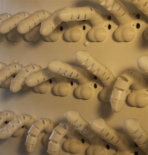 This Is Maker Faires Secret Wall Of Animatronic 3d Printed Dicks