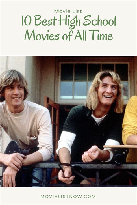 10 Best High School Movies Of All Time Movie List Now High School