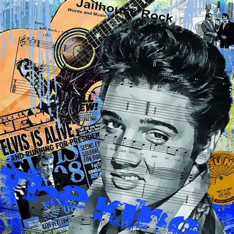 Elvis Presley King Giclee Artwork By Artist Luc Best Catawiki