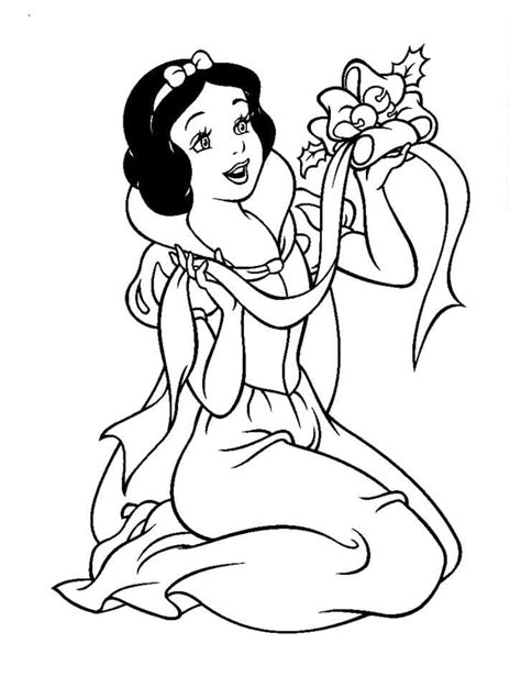 Coloriage Disney Princesse Blanche Neige Télécharger Et Imprimer