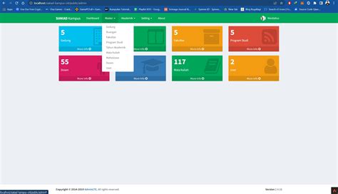 Source Code Sistem Informasi Akademik Siakad Kampus Codeigniter 4