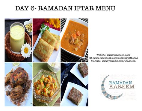 Day 6 Ramadan Iftar Recipes Iftar Menu Cooking With Thas Healthy