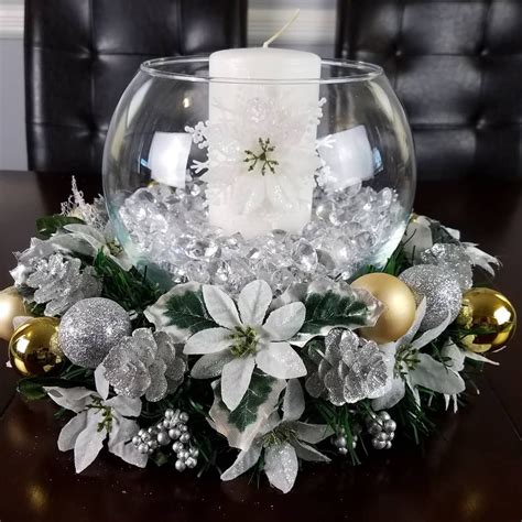 Diy Christmas Centerpieces Made With Dollar Tree Items Video On My