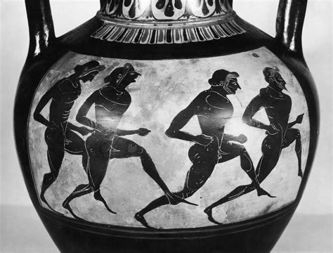 Ancient Olympic Games Running