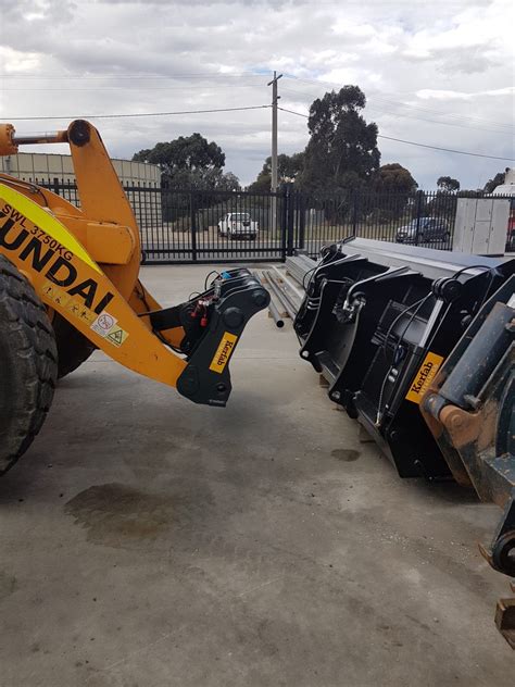 Wheel Loader Quick Hitch Engineered For Your Machine