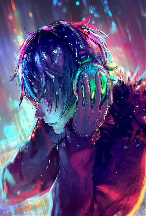 720p Free Download Anime Music Sad Rain Anime Hd Phone Wallpaper