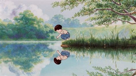 Free Download Hd Wallpaper Studio Ghibli Water Lake Reflection
