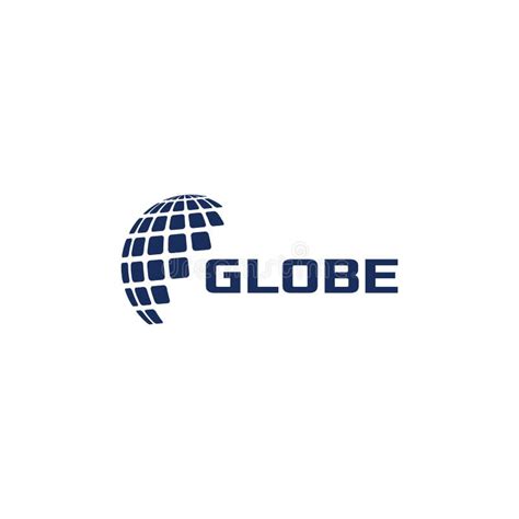 Globe Logo Design Template Abstract Globe Logo Design Concept Flat