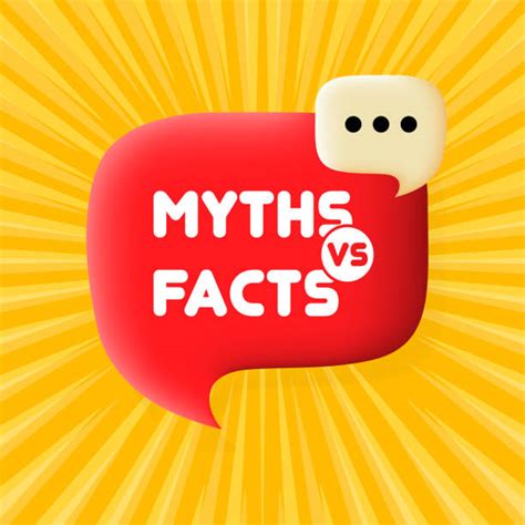 Myth Vs Fact Vector Illustrations Royalty Free Vector Graphics And Clip