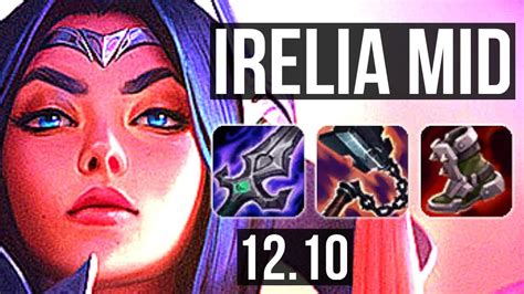 IRELIA Vs HEIMER MID 66 Winrate 6 Solo Kills KR Diamond 12 10