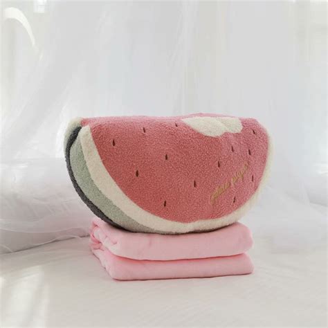 Home Creative Plush Toy Office Watermelon Pillow Plush Watermelon