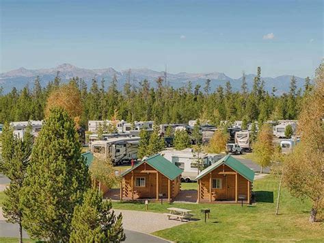 yellowstone grizzly rv park go camping america