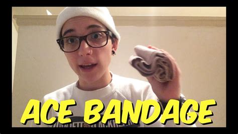 Binding With Ace Bandage Youtube