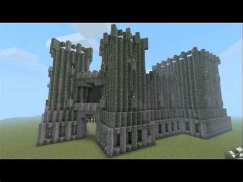 Minecraft Builds - Castle Wall 