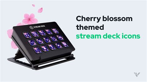 Sakura Cherry Blossoms Free Elgato Stream Deck Icons